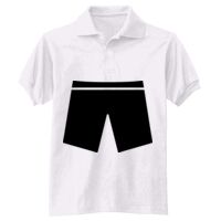Adult EcoSmart® Jersey Knit Polo Thumbnail