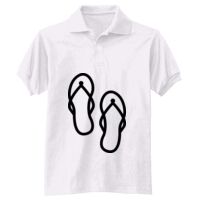 Adult EcoSmart® Jersey Knit Polo Thumbnail