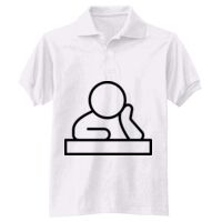 Adult EcoSmart® Jersey Knit Polo Thumbnail