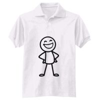 Adult EcoSmart® Jersey Knit Polo Thumbnail