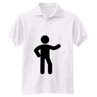 Adult EcoSmart® Jersey Knit Polo Thumbnail