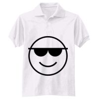 Adult EcoSmart® Jersey Knit Polo Thumbnail