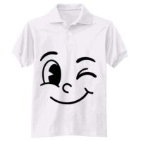 Adult EcoSmart® Jersey Knit Polo Thumbnail