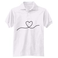 Adult EcoSmart® Jersey Knit Polo Thumbnail