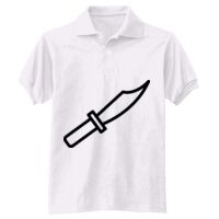 Adult EcoSmart® Jersey Knit Polo Thumbnail