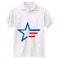 Adult EcoSmart® Jersey Knit Polo Thumbnail