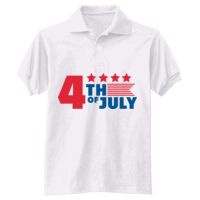 Adult EcoSmart® Jersey Knit Polo Thumbnail