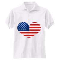 Adult EcoSmart® Jersey Knit Polo Thumbnail
