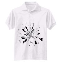 Adult EcoSmart® Jersey Knit Polo Thumbnail
