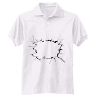 Adult EcoSmart® Jersey Knit Polo Thumbnail