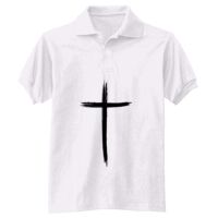 Adult EcoSmart® Jersey Knit Polo Thumbnail
