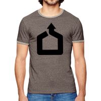 Men's Eco-Mock Twist Ringer Crew T-Shirt Thumbnail