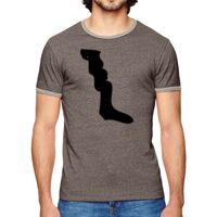 Men's Eco-Mock Twist Ringer Crew T-Shirt Thumbnail