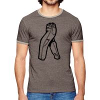 Men's Eco-Mock Twist Ringer Crew T-Shirt Thumbnail