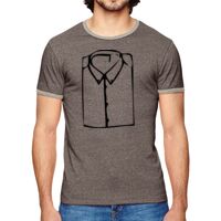 Men's Eco-Mock Twist Ringer Crew T-Shirt Thumbnail