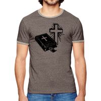 Men's Eco-Mock Twist Ringer Crew T-Shirt Thumbnail