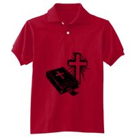 Youth EcoSmart® Jersey Knit Polo Thumbnail