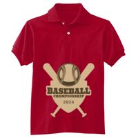 Youth EcoSmart® Jersey Knit Polo Thumbnail