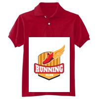 Youth EcoSmart® Jersey Knit Polo Thumbnail