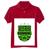 Youth EcoSmart® Jersey Knit Polo Thumbnail