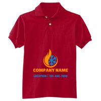 Youth EcoSmart® Jersey Knit Polo Thumbnail
