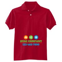 Youth EcoSmart® Jersey Knit Polo Thumbnail