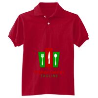 Youth EcoSmart® Jersey Knit Polo Thumbnail