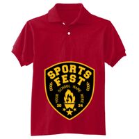 Youth EcoSmart® Jersey Knit Polo Thumbnail