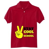 Youth EcoSmart® Jersey Knit Polo Thumbnail