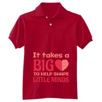 Youth EcoSmart® Jersey Knit Polo Thumbnail