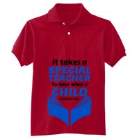 Youth EcoSmart® Jersey Knit Polo Thumbnail