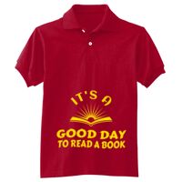 Youth EcoSmart® Jersey Knit Polo Thumbnail