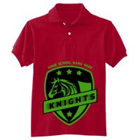 Youth EcoSmart® Jersey Knit Polo Thumbnail