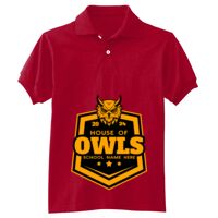 Youth EcoSmart® Jersey Knit Polo Thumbnail