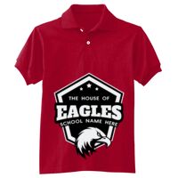 Youth EcoSmart® Jersey Knit Polo Thumbnail
