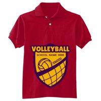 Youth EcoSmart® Jersey Knit Polo Thumbnail