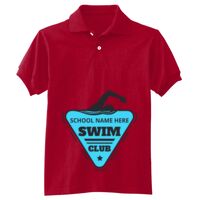 Youth EcoSmart® Jersey Knit Polo Thumbnail