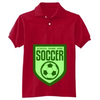 Youth EcoSmart® Jersey Knit Polo Thumbnail