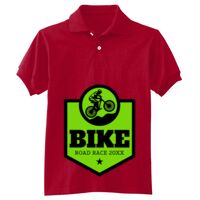 Youth EcoSmart® Jersey Knit Polo Thumbnail