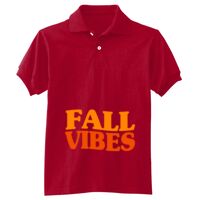 Youth EcoSmart® Jersey Knit Polo Thumbnail