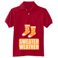 Youth EcoSmart® Jersey Knit Polo Thumbnail