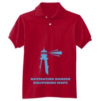 Youth EcoSmart® Jersey Knit Polo Thumbnail