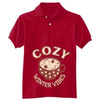 Youth EcoSmart® Jersey Knit Polo Thumbnail