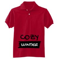 Youth EcoSmart® Jersey Knit Polo Thumbnail