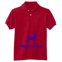 Youth EcoSmart® Jersey Knit Polo Thumbnail