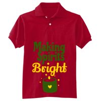 Youth EcoSmart® Jersey Knit Polo Thumbnail