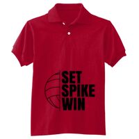 Youth EcoSmart® Jersey Knit Polo Thumbnail