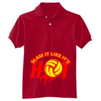 Youth EcoSmart® Jersey Knit Polo Thumbnail