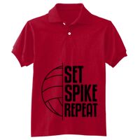 Youth EcoSmart® Jersey Knit Polo Thumbnail