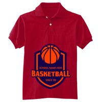 Youth EcoSmart® Jersey Knit Polo Thumbnail